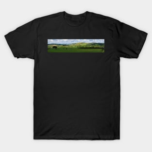 Panorama of Scottish landscape near Blairgowrie, Scotland T-Shirt